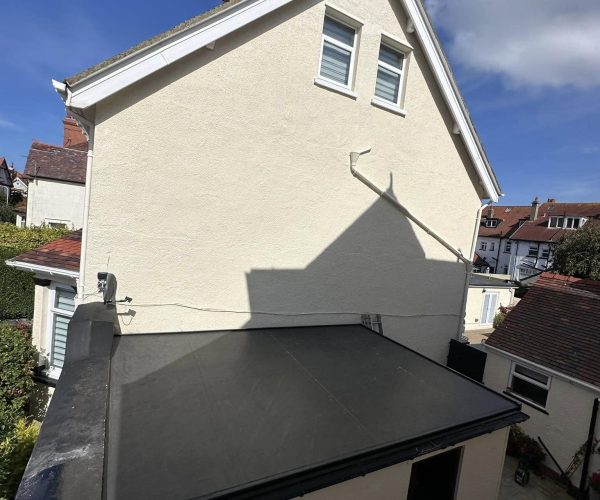 Garage Rubber Roof Llandudno North Wales
